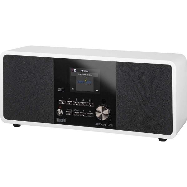 DABMAN i200 Multifunktionales Stereo-Radio DAB+ / FM / Internet Weiß