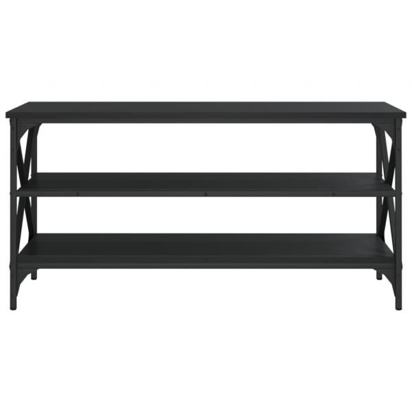 TV-Schrank Schwarz 100x40x50 cm Holzwerkstoff