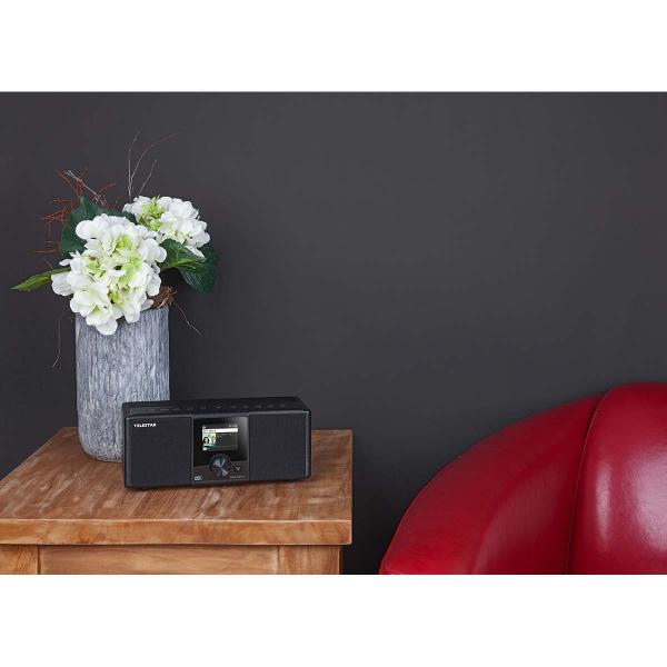 DIRA S21i+ EWF Multifunktionales Stereo-Radio DAB+ / FM / Internet / Bluetooth Schwarz