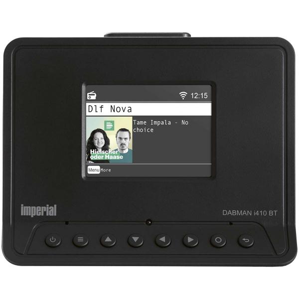DABMAN i410 BT Kompaktes Hybridradio DAB+ / FM / Internet / Bluetooth Schwarz