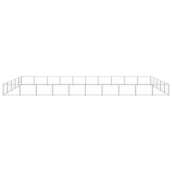 Hundezwinger Silbern 50 m² Stahl