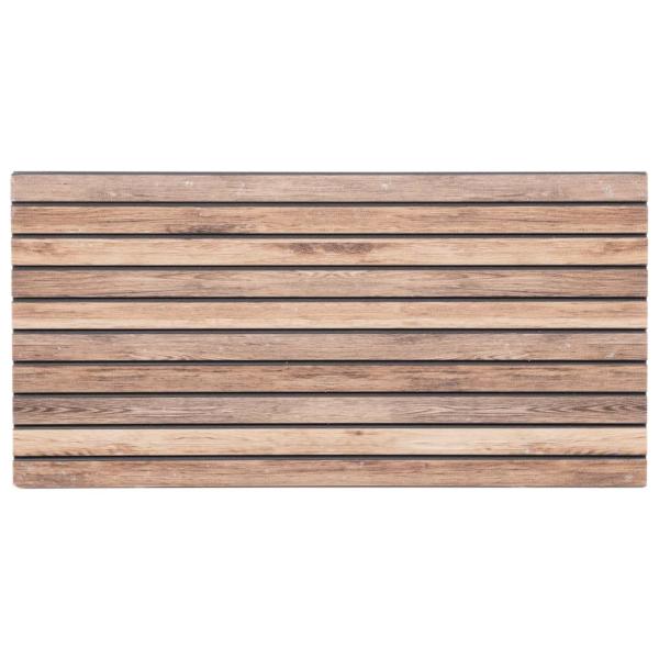 3D-Wandpaneele 5 Stk. Braun 100x50 cm EPS