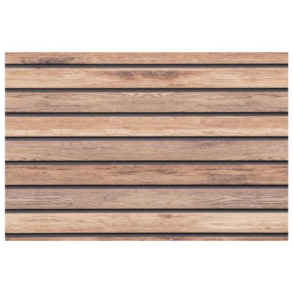 3D-Wandpaneele 5 Stk. Braun 100x50 cm EPS