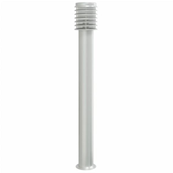 Wegeleuchten 3 Stk. Silbern 110 cm Edelstahl