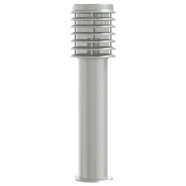 Wegeleuchte Silbern 60 cm Edelstahl