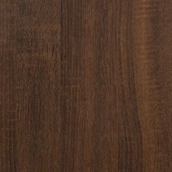 Beistelltisch Braun Eichen-Optik 50x35x52 cm Holzwerkstoff