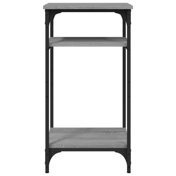 Beistelltisch Grau Sonoma 40x30x75 cm Holzwerkstoff
