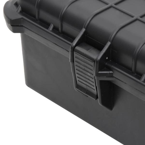 Flugkoffer Tragbar Schwarz 52x40x19 cm PP