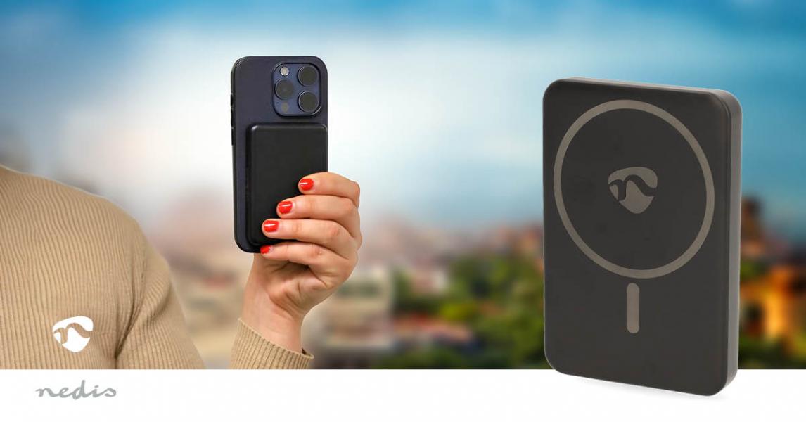 powerbank | 5000 mAh | kabelloses Laden | 1.67 / 2.22 / 3.0 A | Anzahl der Ausgänge: 1 | Ausgangsanschluss: 1x USB-C? | Eingangsverbindung: 1x USB-C? | PD3.0 20W | Lithium-Polymer