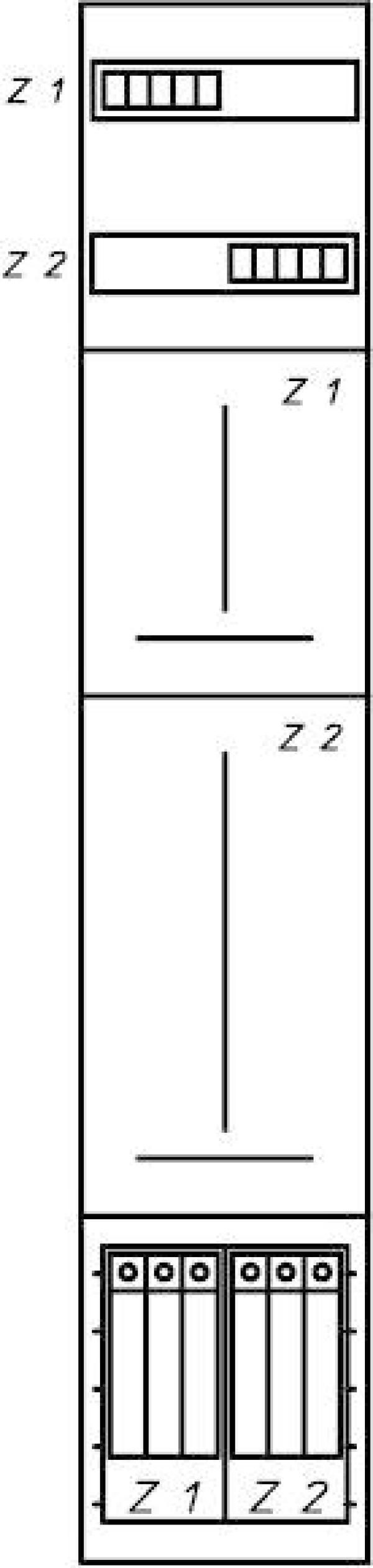 ARDEBO.de Eaton ZSD-Z19A1073 Zählerfeld, 1-feldrig, vorbereitet, Version Z19A1073 (230814)