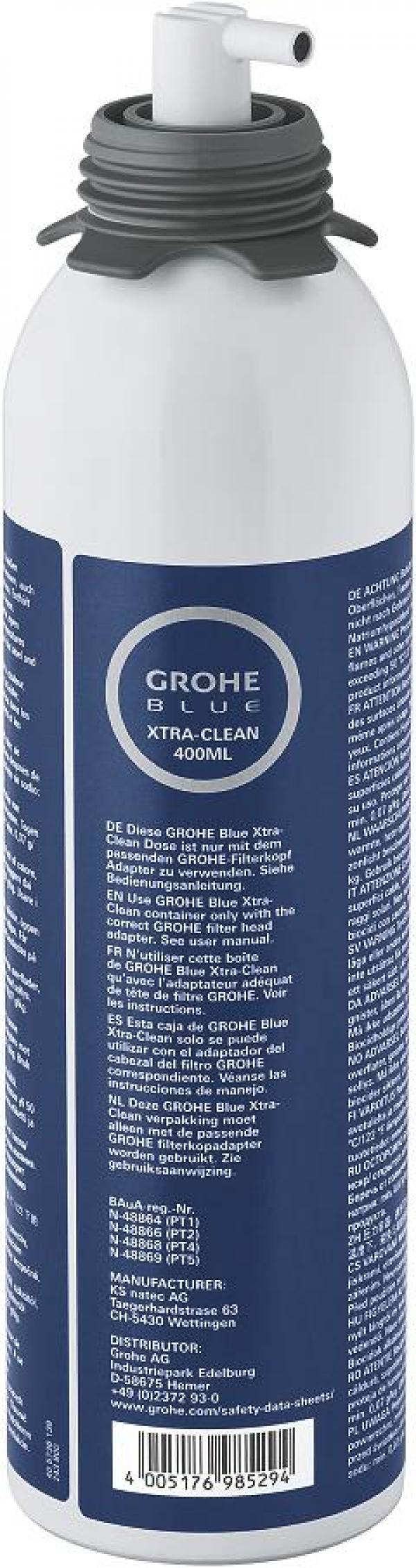 ARDEBO.de GROHE Blue Reinigungskartusche, inklusive Sprühkopf (40434001)