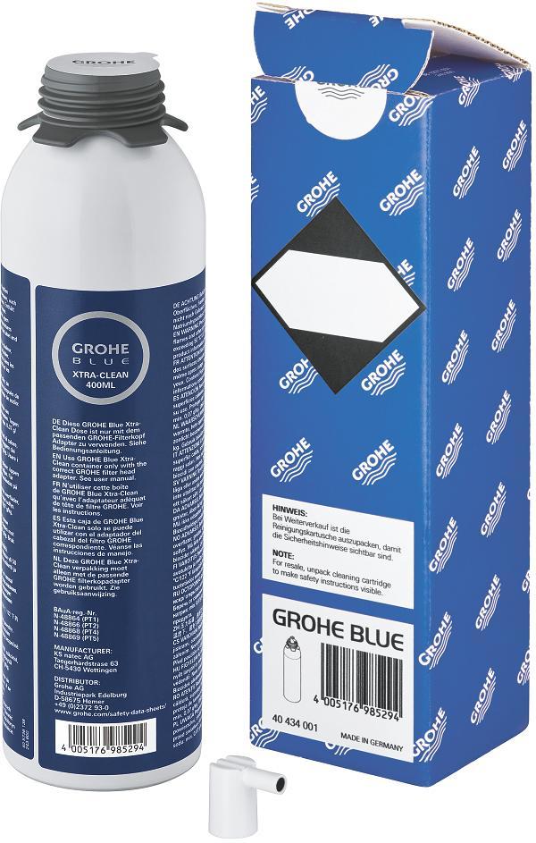 GROHE Blue Reinigungskartusche, inklusive Sprühkopf (40434001)