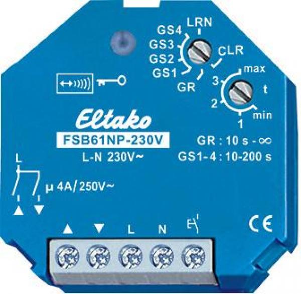 ARDEBO.de Eltako FSB61NP-230V, Funkaktor für Beschattungselemente und Rollladen (30200430)