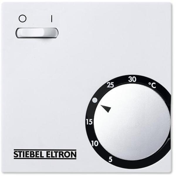 ARDEBO.de STIEBEL ELTRON RTA-S2 Raumtemperaturregler, gradgenau, 10A, IP30, reinweiß (231061)