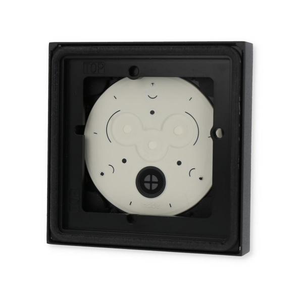 Gira 5501910 System 106 AP-Gehäuse 1 Modul, Anthrazit