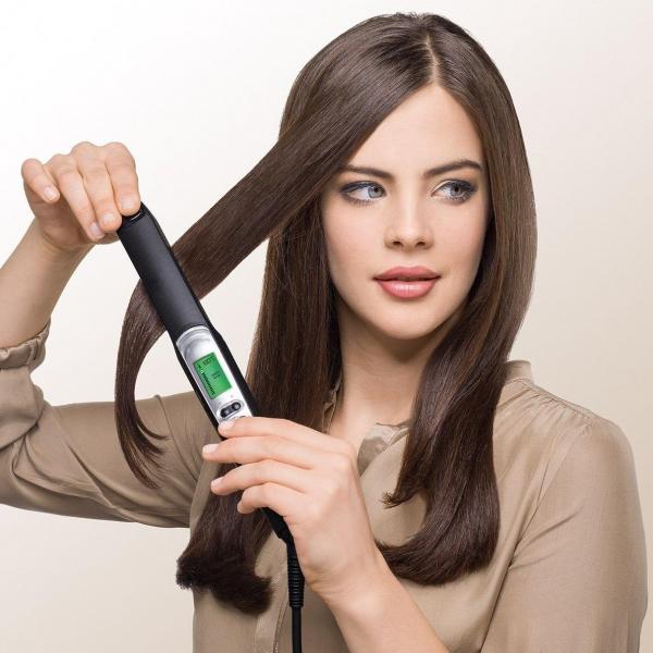Braun ST710 Satin Hair 7 IONTEC Haarglätter, schwarz/silber