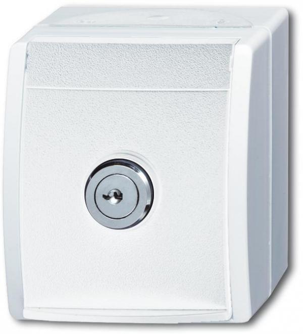 ARDEBO.de Busch-Jaeger 20 EWSL-101-54 SCHUKO® Steckdose, alpinweiß, ocean® (IP 44) (2CKA002083A0833)