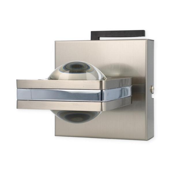 Paul Neuhaus Q-Fisheye LED-Wandleuchte, 6W, Smart-Home, mit Fernbedienung (9115-55)