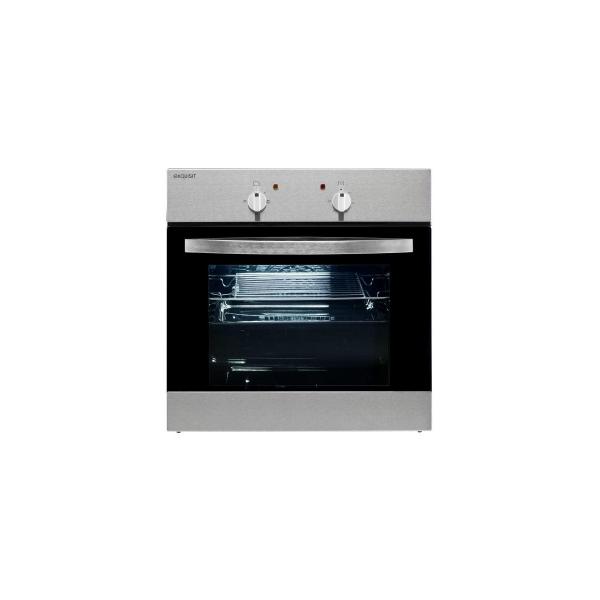 ARDEBO.de Exquisit EBE 555-1.1 EEK: A Einbaubackofen, 60 cm breit, 62 Liter, Ober-/Unterhitze, inox