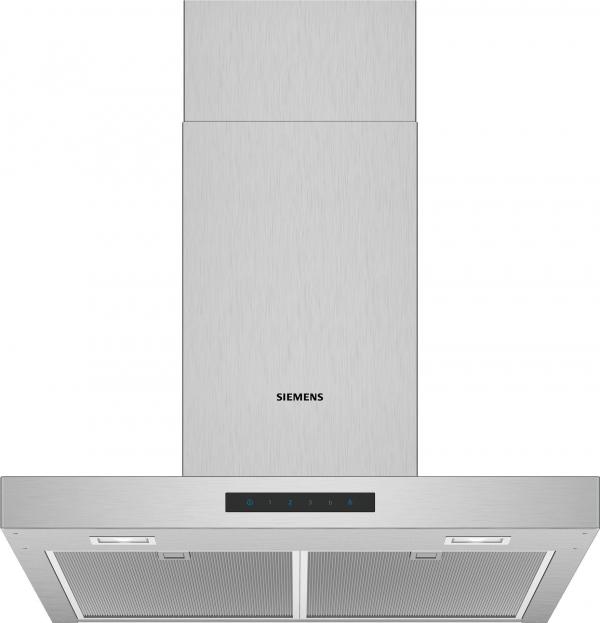 ARDEBO.de Siemens LC66BBM50 iQ300 EEK: B Wandesse, 60 cm breit, 605 m³/h, Ab-/Umluft, Edelstahl