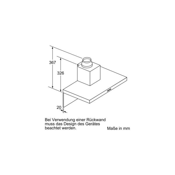 Siemens LC66BBM50 iQ300 EEK: B Wandesse, 60 cm breit, 605 m³/h, Ab-/Umluft, Edelstahl