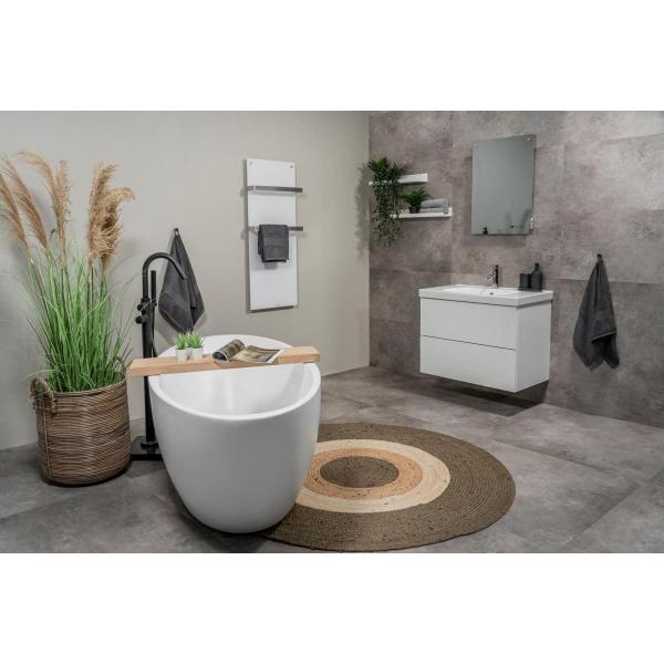 Eurom Sani 800 Wifi, Infrarotheizung 800W, IP24, Wochentimer, weiß (350371)