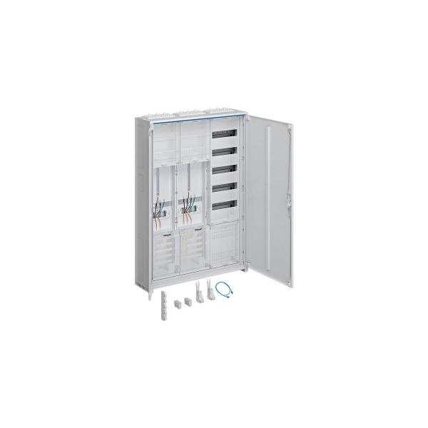 ARDEBO.de Hager ZB331X25 Komplettschrank, universZ, 2 ZP, 3P., APZ, VT5, H=1100 mm, 3-Feld, ESA