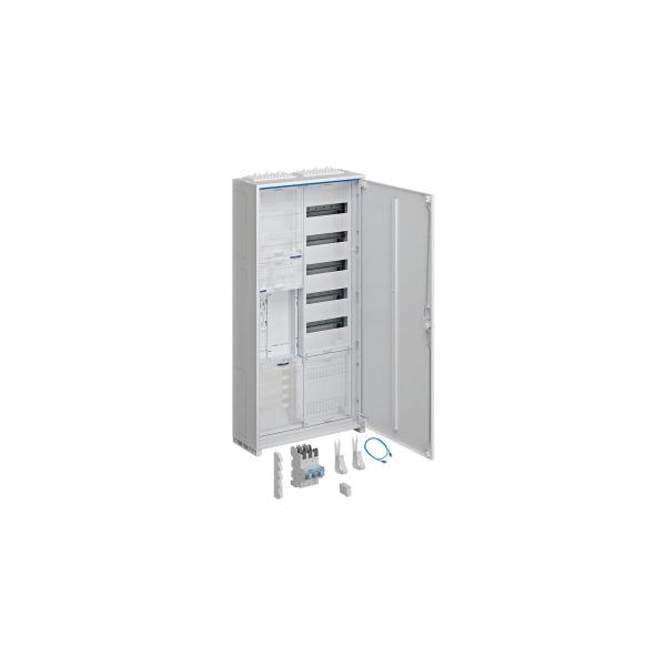 ARDEBO.de Hager ZB32ET215W2 Komplettschrank, universZ, 1ZP, RES, BKE-I, VT5, APZ, SLS, 63A, ESA, 1100x550x205 mm, IP44