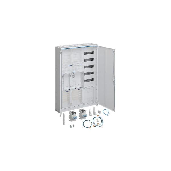 ARDEBO.de Hager ZB33EZ26SB Komplettschrank, universZ, 2ZP, RES, BKE-I, OKK, VT5, APZb, SLS, 40A, ESA, 1100x800x205mm, IP44, 3-Feld