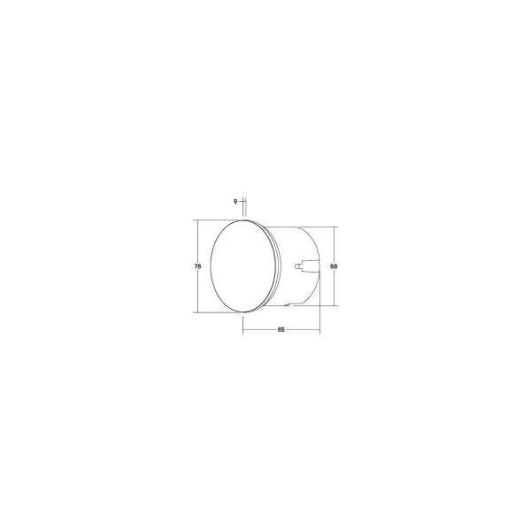 Brumberg WALL KIT68 LED-Wandeinbauleuchte, für Gerätedosen, 35.0 lm, 3000 K, Weiß (10158073)