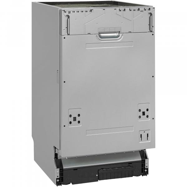 ARDEBO.de Exquisit EGSP2109-E-030E Vollintegrierter Geschirrspüler, 45 cm breit, 9 Maßgedecke, silber