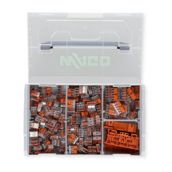 Wago 887-952 Verbindungsklemmen Set, Serie 221, in L-BOXX, 229-tlg.