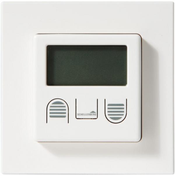 ARDEBO.de Schellenberg STANDARD Zeitschaltuhr zur Rollladensteuerung, Unterputzmontage, weiß (25571)