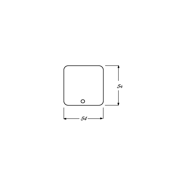 Busch-Jaeger 6543-212-102 Bedienelement mit Glimmlampe, Duro 2000 Si, weiß (2CKA006599A2815)