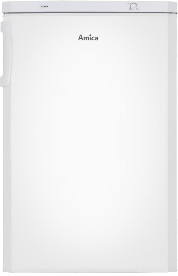 ARDEBO.de Amica GS 15198 W Gefrierschrank, 55 cm breit, 85 cm hoch, transparente Gefrierschublade, weiß