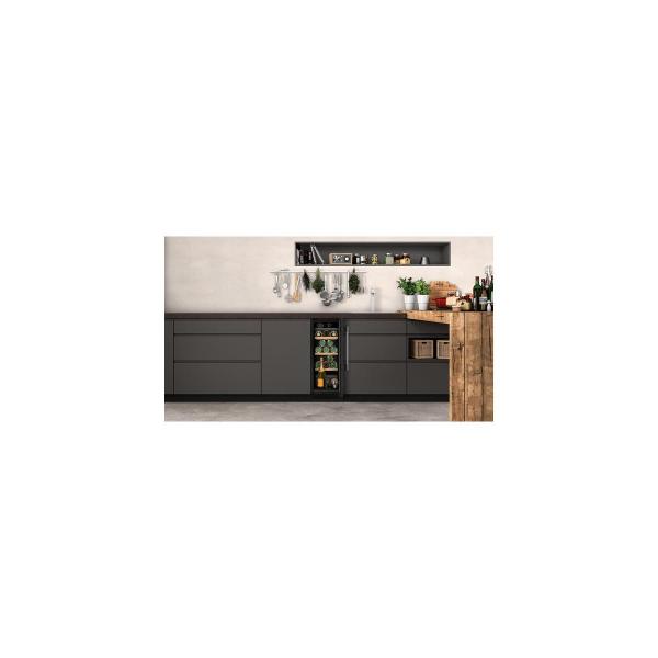 Neff KU9202HF0 N70 Einbau Weintemperierschrank, unterbaufähig, 30cm breit, 21 Standartweinflaschen, LED Licht, schwarz