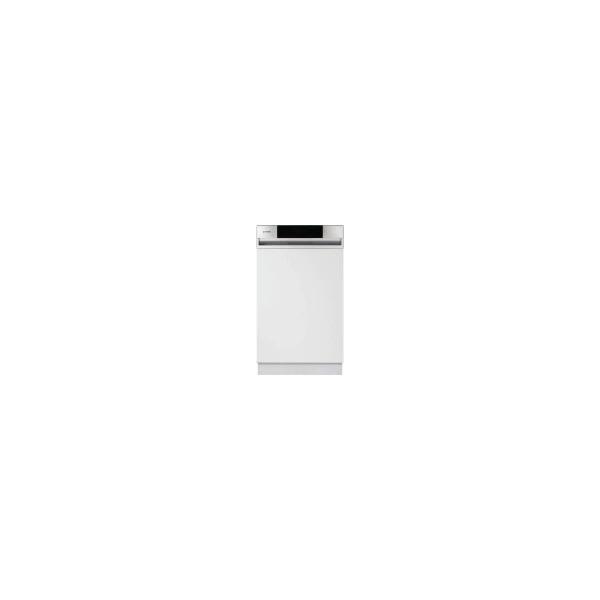 Gorenje GI520E15X Teilintegrierter Geschirrspüler, 45 cm breit, 9 Maßgedecke, 3 in 1 Funktion, EcoProgramm, Überlaufschutz, Edelstahl