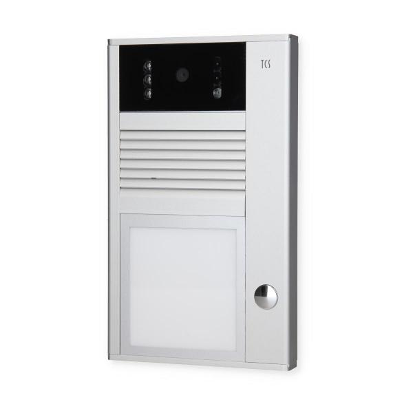 TCS AVC11010-0010 Video color, Außenstation, AVC, 1 Taste AP, silber