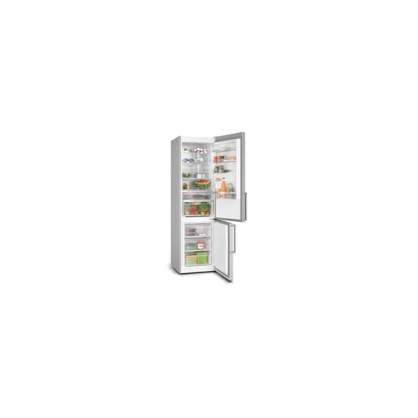 Bosch KGN39AIBT Serie 6 Stand Kühl-Gefrierkombination, 60c breit, 363L, mit Antifingerprint, VitaFresh, SuperKühlen, TocuhControl, Edelstahl