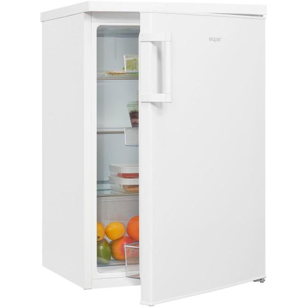 Exquisit KS16-V-H-010E Standkühlschrank, 56 cm breit, 133 L, Thermostat-Beleuchtung, weiß