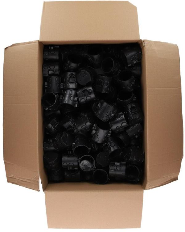 Kaiser 1555-41 Abzweigschalterdose, schwarz, 250 Stck.