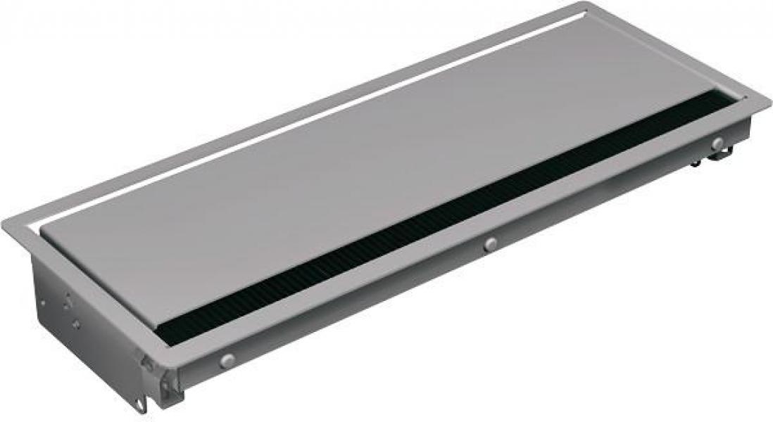 ARDEBO.de Bachmann 338.0205 CONI Einbaurahmen silbergrau lang