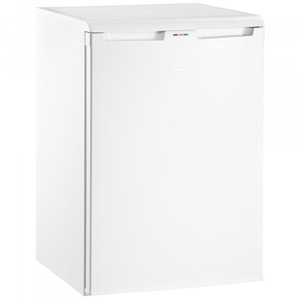Beko FSE1074N Stand Gefrierschrank, 54 cm breit, 95 L, MinFrost, beleuchtete Griffmulde, weiß