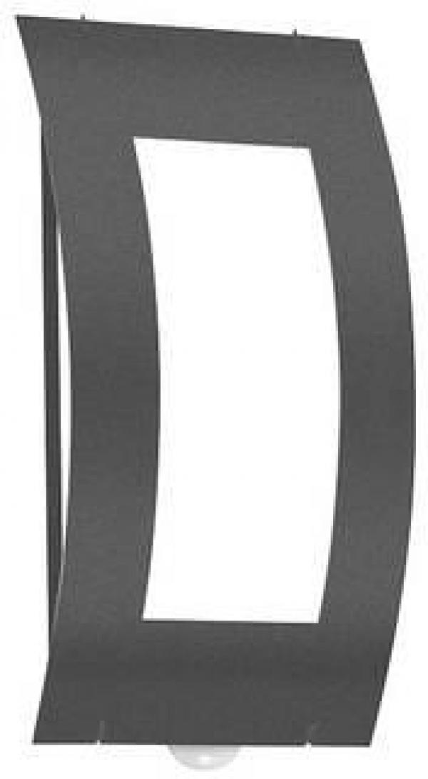 ARDEBO.de CMD Aqua Quadrat Außenwandleuchte, 230V, 75W, E27, anthrazit (72/BM)