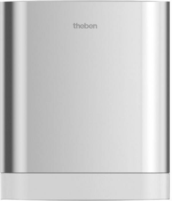 ARDEBO.de Theben theLeda D U AL LED-Leuchte Wandmontage 8,5 Watt, aluminium, Uplight, 3000 K, warmweiß, Bewegungsmelder 1020903