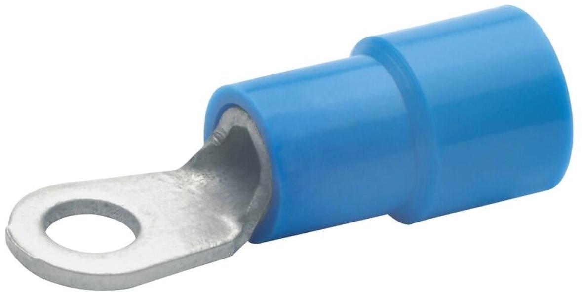 Klauke 6304 Quetschkabelschuhe (Ring), 1,5-2,5 mm², M4, blau, 100 Stck.