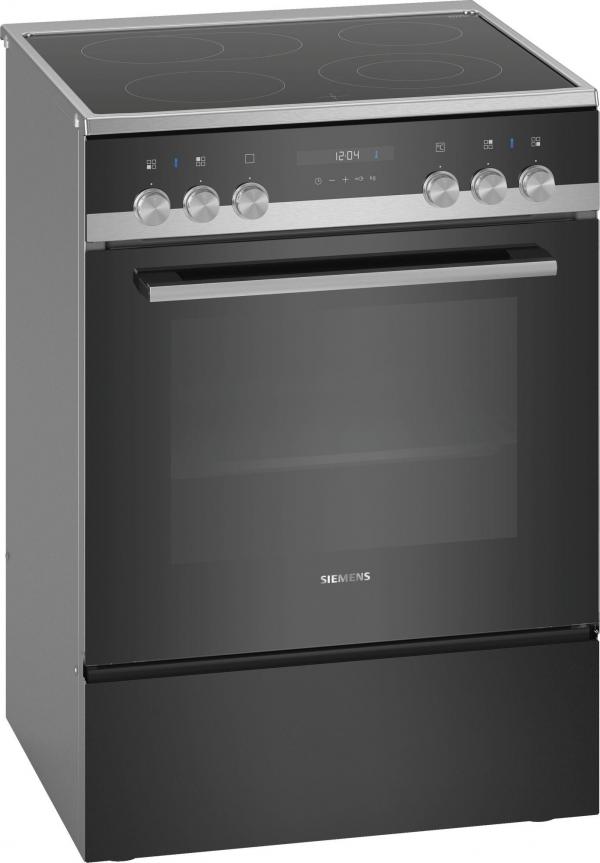 ARDEBO.de Siemens HK9S5A240 iQ500 EEK: A Elektro-Standherd, Glaskeramik, 60 cm breit, Schnellaufheizung, cookControl10, 3D-Heißluft, Edelstahl