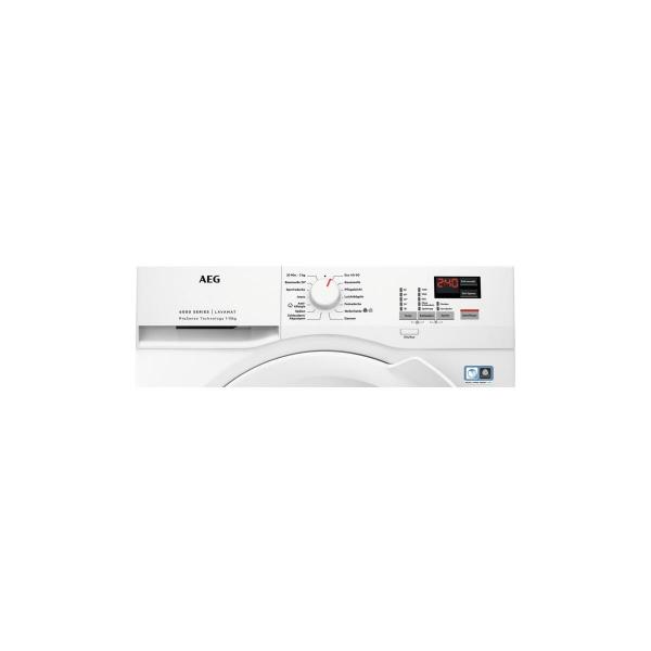 AEG L6FBF40408 10kg Frontalder Waschmaschine, 60 cm breit, 1400 U/Min, Mengenautomatik, ProTex Schontrommel, LED-Display, Kindersicherung, weiß