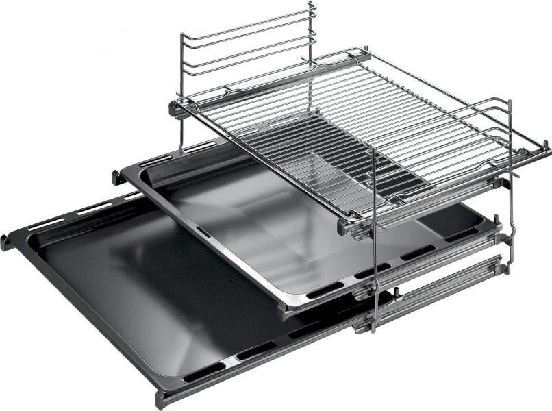 ARDEBO.de Bosch HEZ438301 3-fach Teleskopauszug, edelstahl