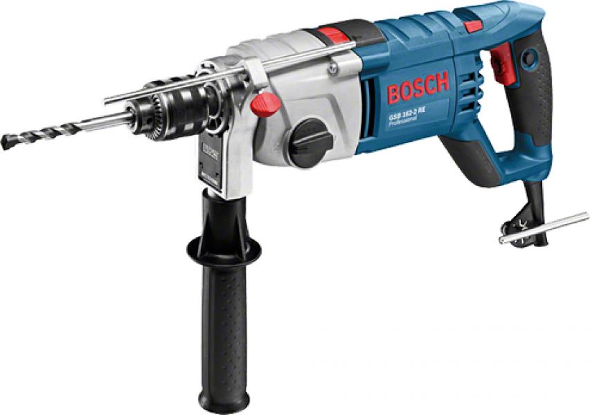 ARDEBO.de Bosch GSB 162-2 RE Professional Schlagbohrmaschine (060118B000), Zahnkranz-Bohrfutter, 840 W